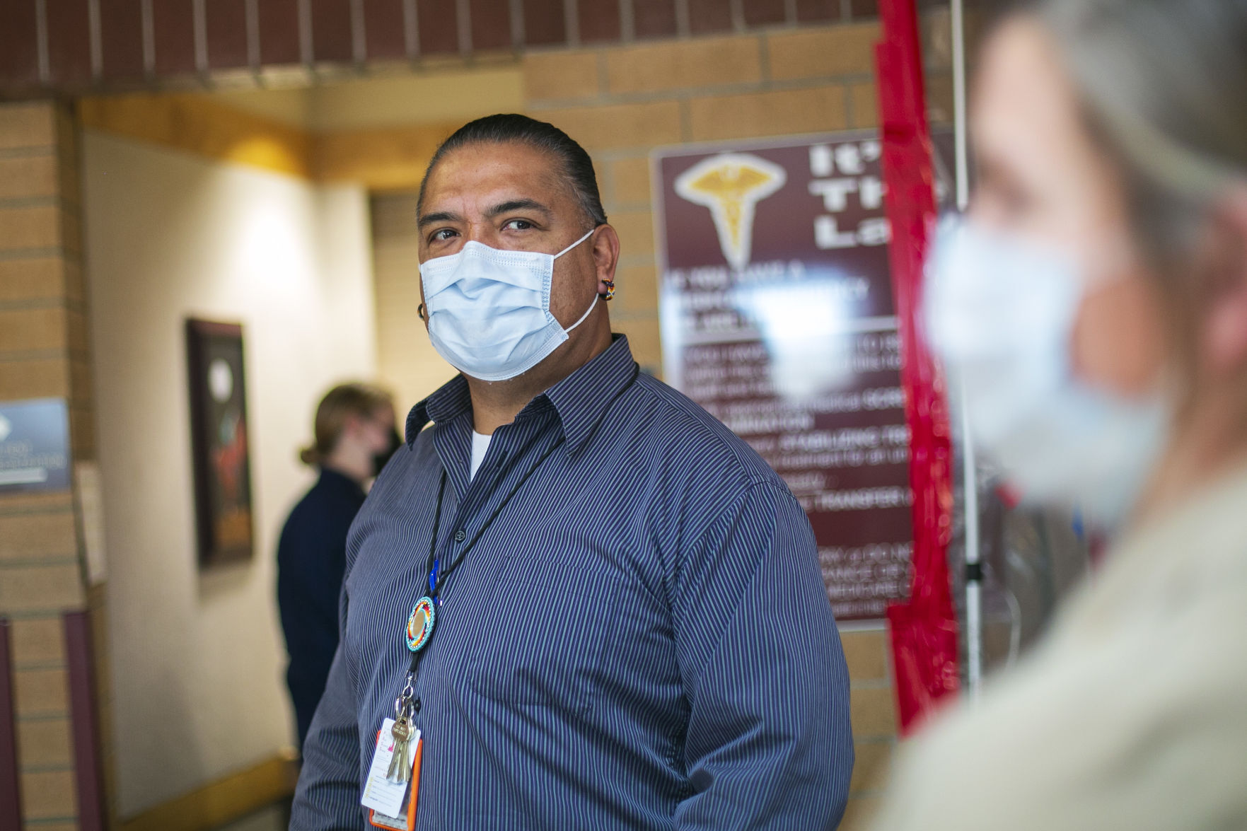 Vaccines administered on Crow reservation